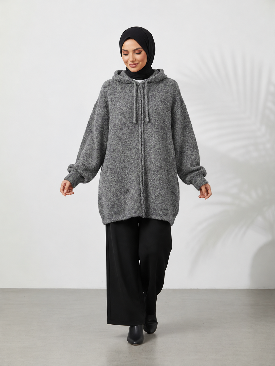 Strickpullover Lamis - Dark Grey