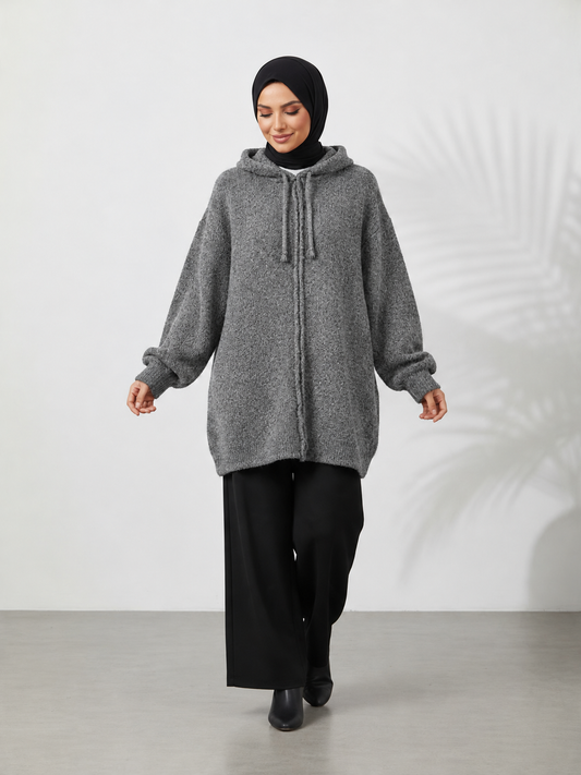 Strickpullover Lamis - Dark Grey