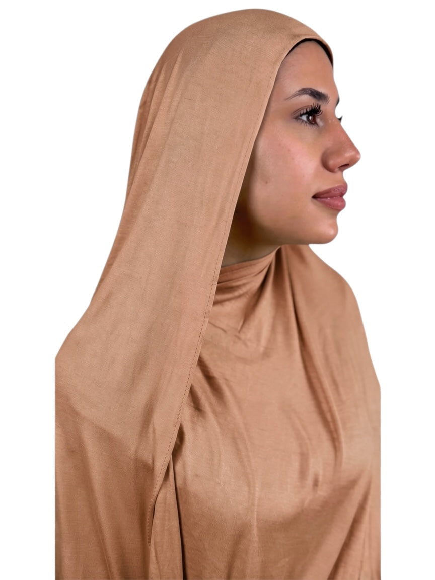 Bambus Touch Premium Hijab - Soft Hazel