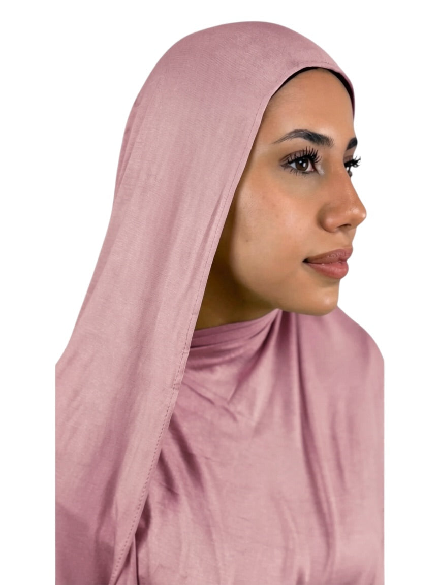 Bambus Touch Premium Hijab - Rose Dusk