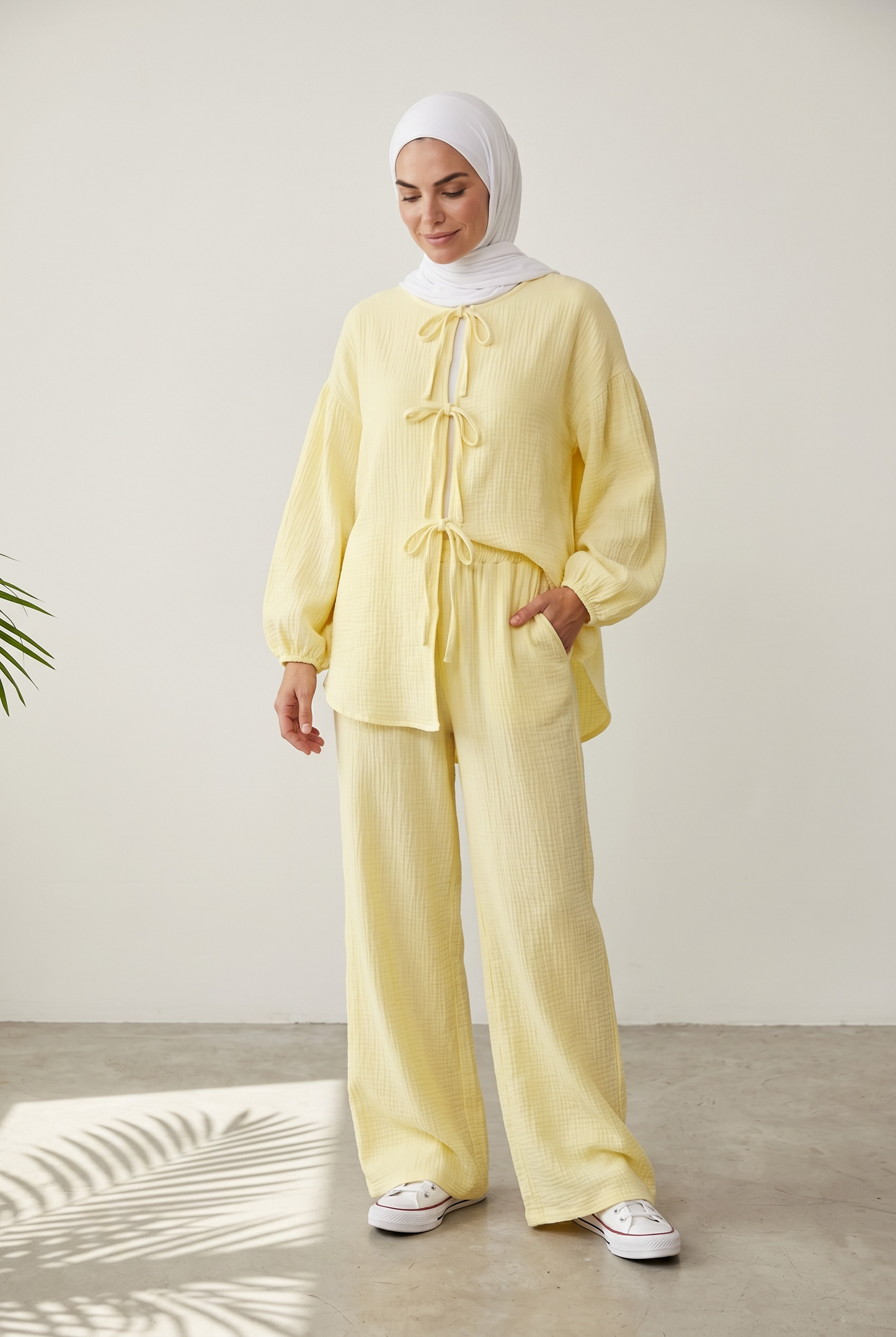 Alia Musselin Set - Butter Lemon