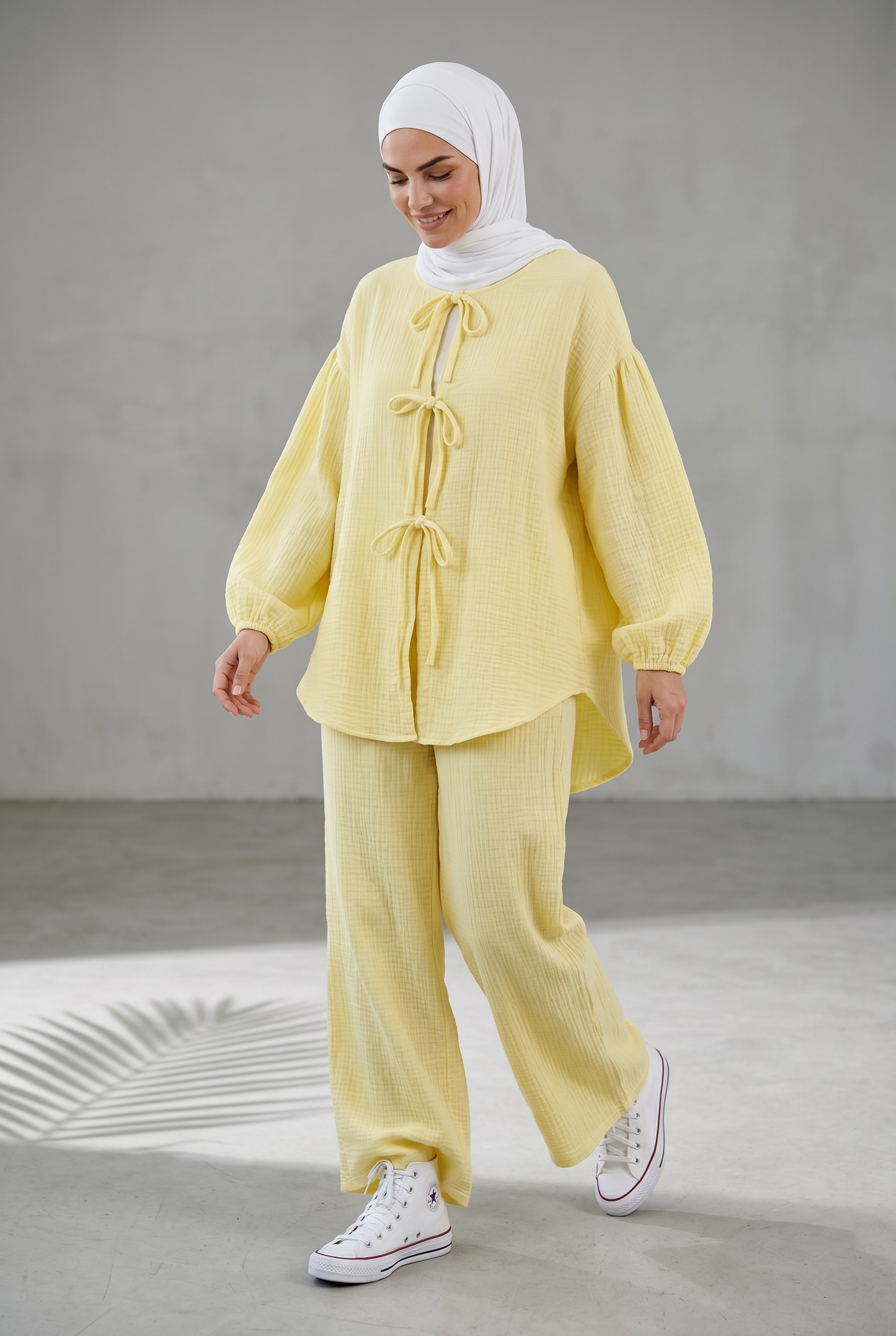 Alia Musselin Set - Butter Lemon