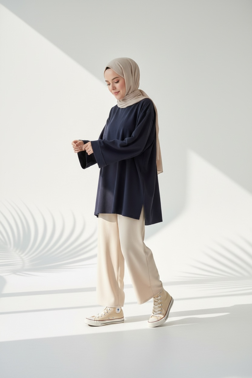 🌿Oberteil Nani - Navy