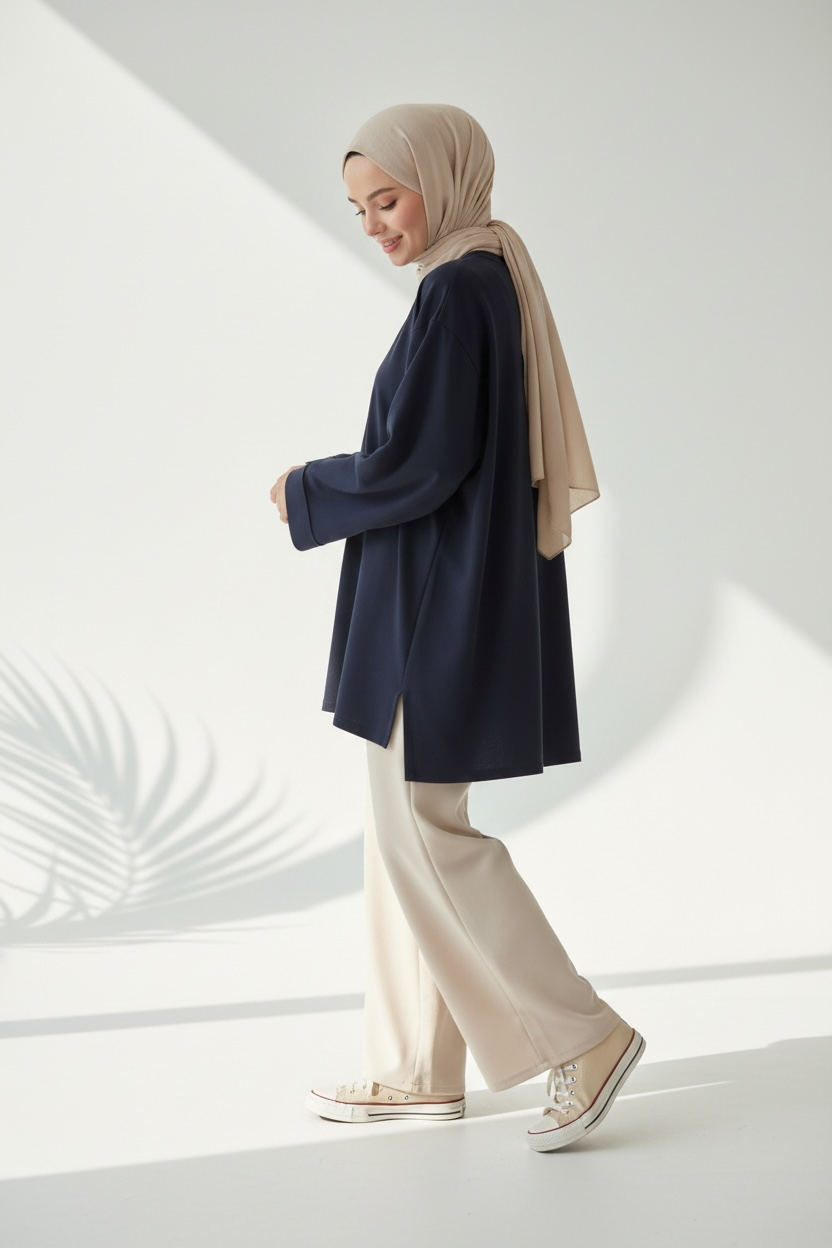 🌿Oberteil Nani - Navy