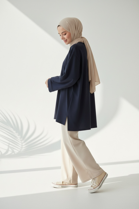 🌿Oberteil Nani - Navy