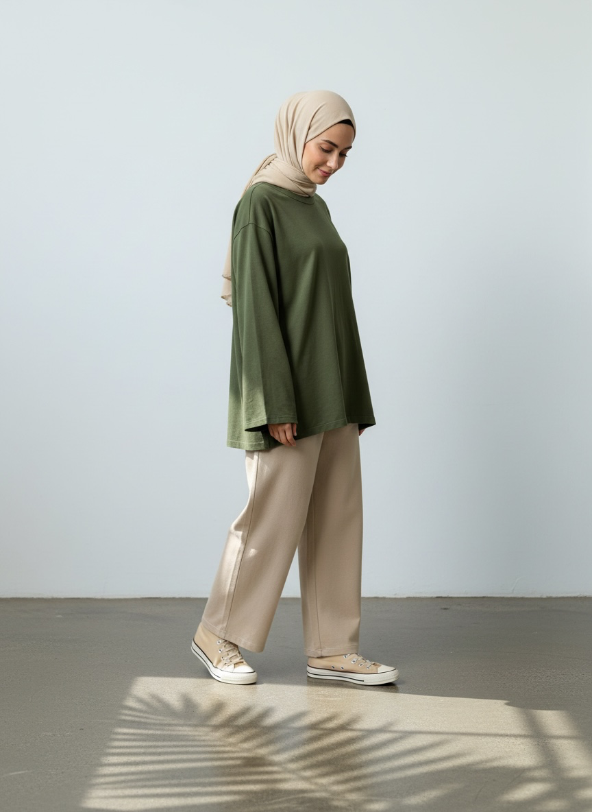 🌿 Oberteil Nayla 2.0 - Dark Olive