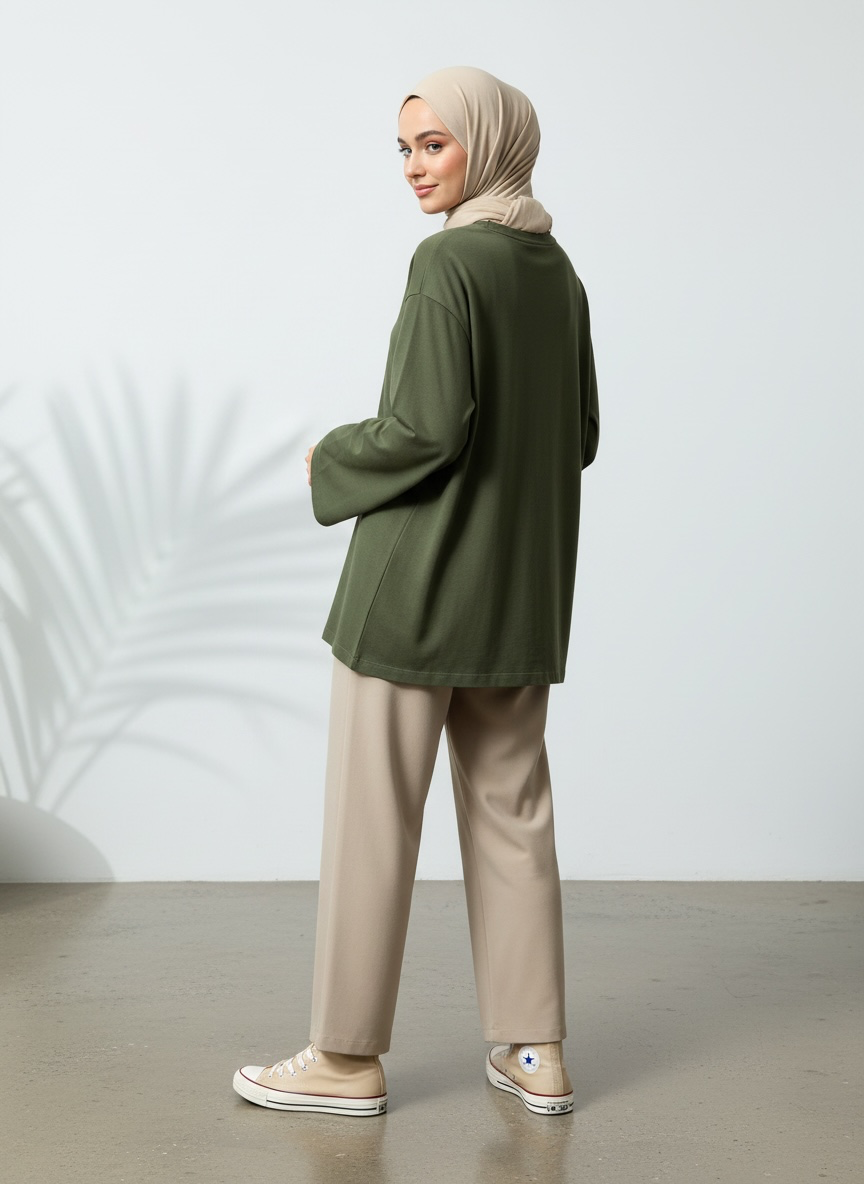 🌿 Oberteil Nayla 2.0 - Dark Olive