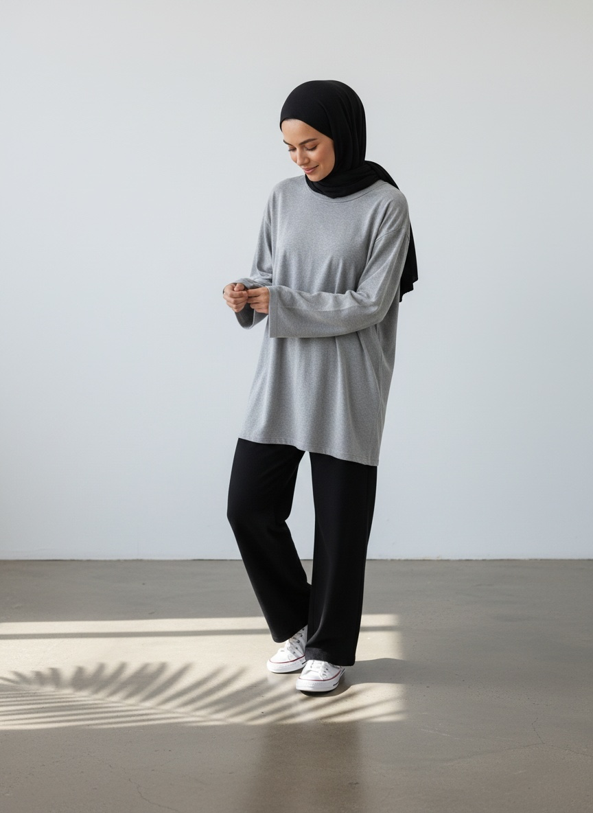 🌿 Oberteil Nayla 2.0 - Light Grey