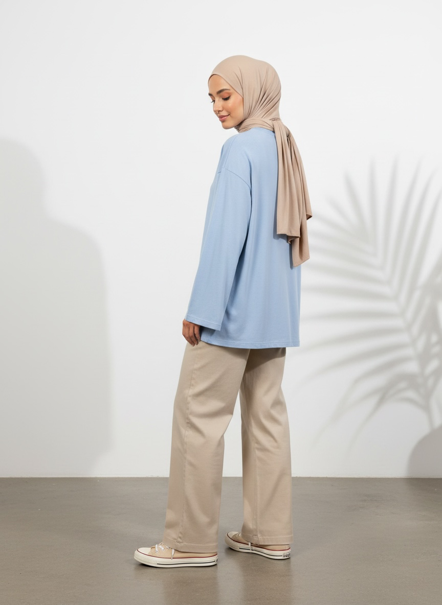 🌿 Oberteil Nayla 2.0 - Light Blue