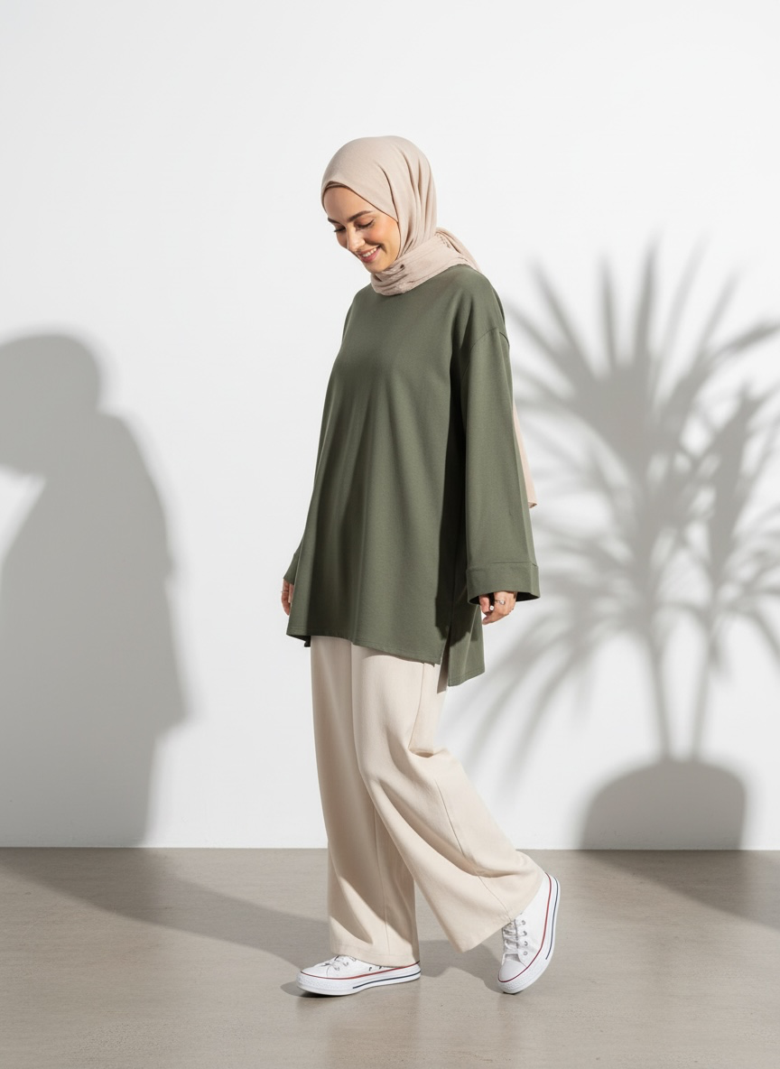 🌿Oberteil Nani - Olive