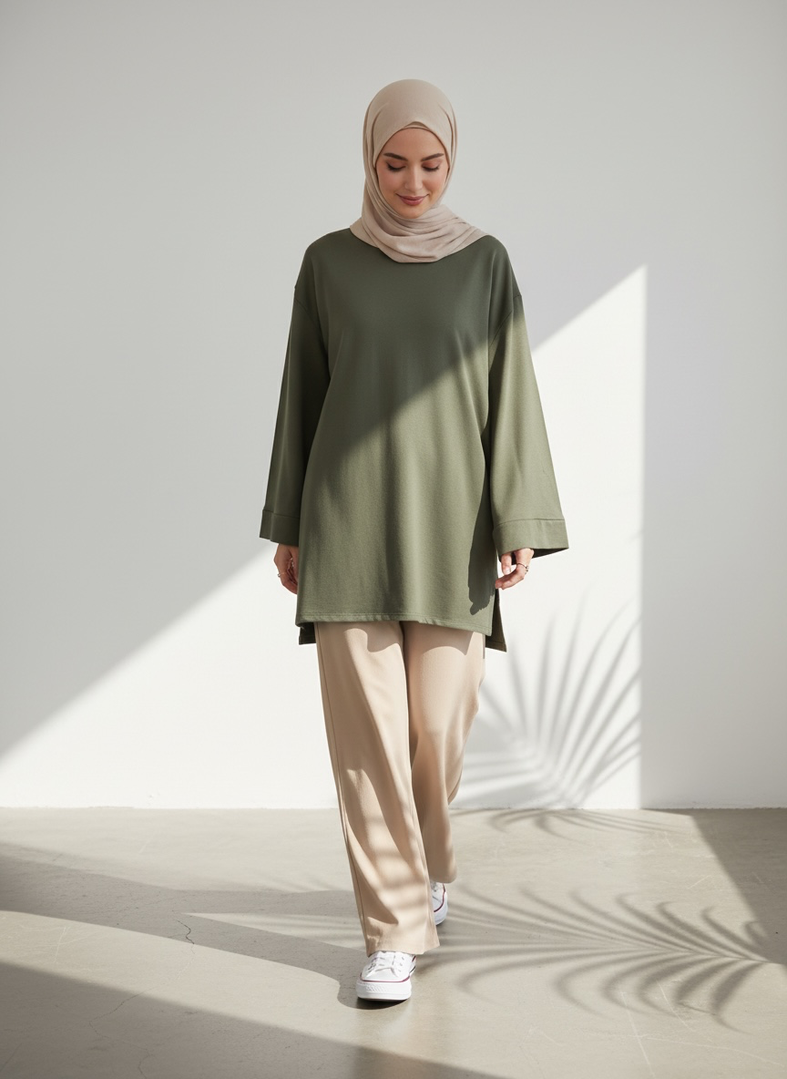 🌿Oberteil Nani - Olive