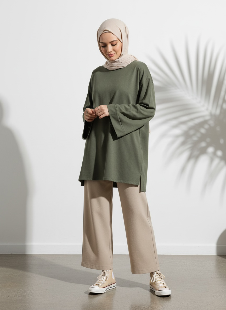 🌿Oberteil Nani - Olive