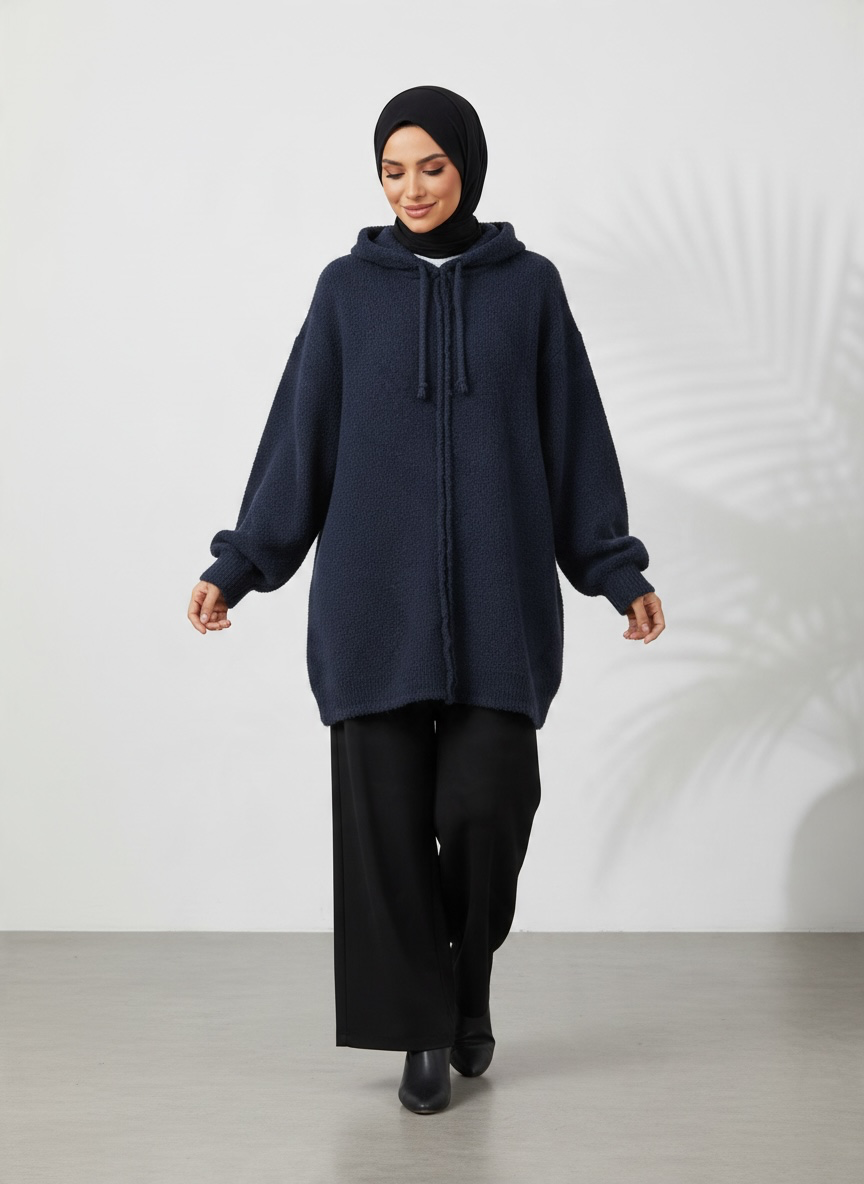 Strickpullover Lamis - Navy